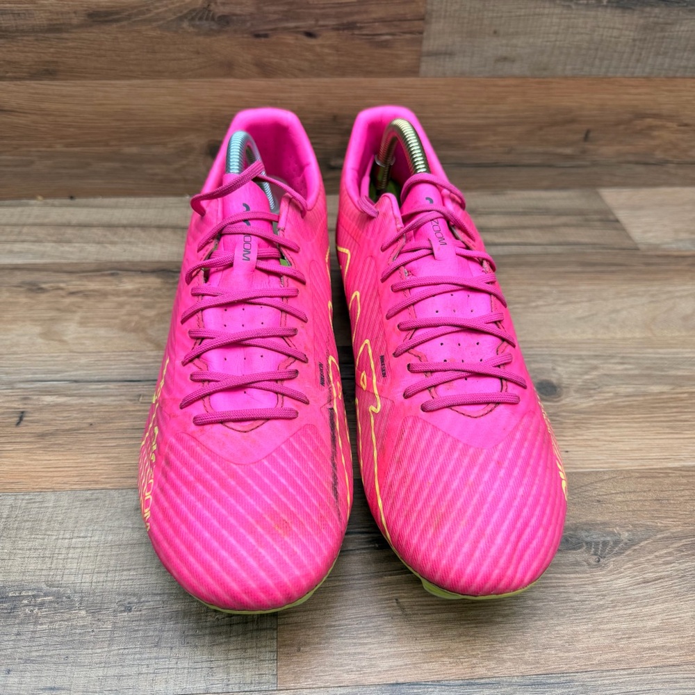 Nike Zoom Mercurial Vapor 15 Elite AG-Pro Men  Size 10 Pink Zoom Soccer Cleats - Picture 3 of 9